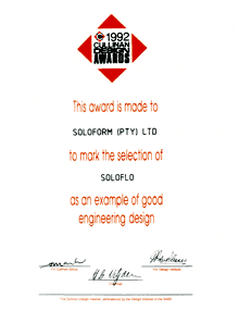 Soloflo Cullinan Design Award